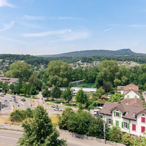 Standort Aarau Aussicht Tellistrasse