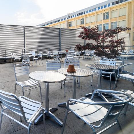 Standort Zug Terrasse Pause