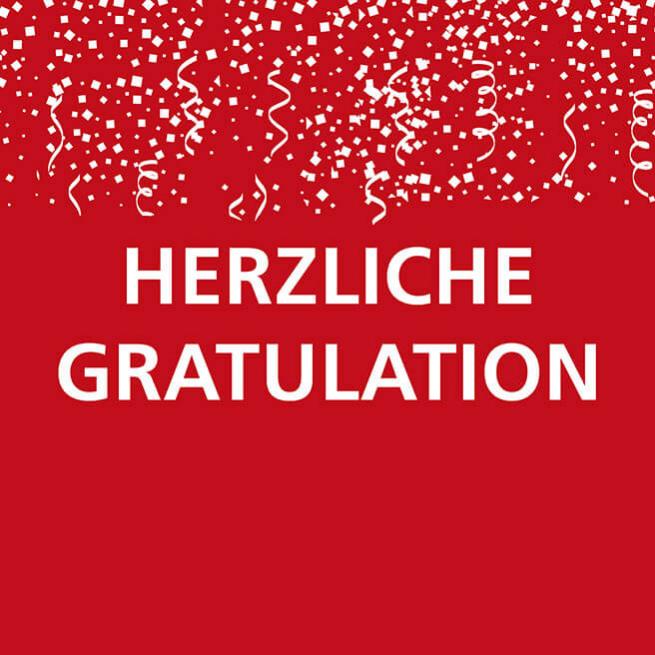 IBZ Herzliche Gratulation